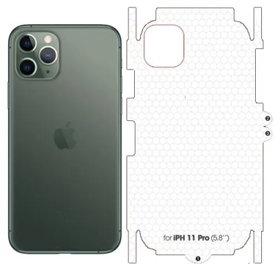 Miếng dán PPF nhám mặt sau iPhone 11 Pro